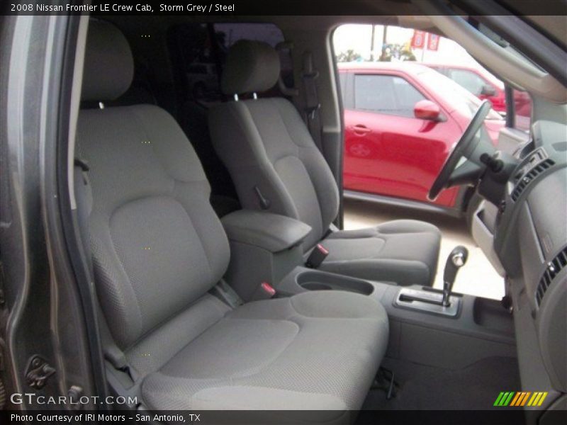 Storm Grey / Steel 2008 Nissan Frontier LE Crew Cab