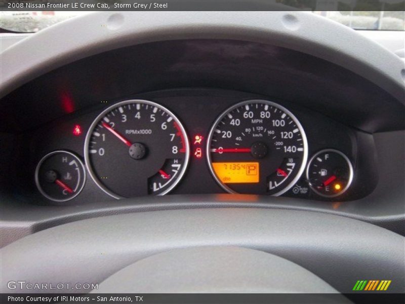 Storm Grey / Steel 2008 Nissan Frontier LE Crew Cab