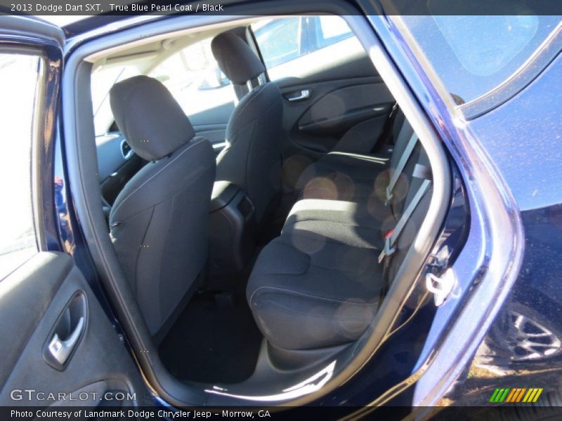 True Blue Pearl Coat / Black 2013 Dodge Dart SXT