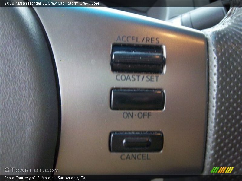 Storm Grey / Steel 2008 Nissan Frontier LE Crew Cab