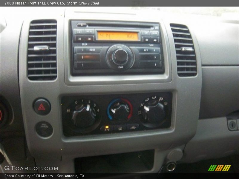 Storm Grey / Steel 2008 Nissan Frontier LE Crew Cab