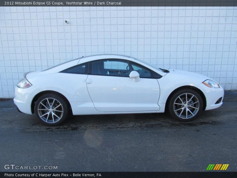 Northstar White / Dark Charcoal 2012 Mitsubishi Eclipse GS Coupe