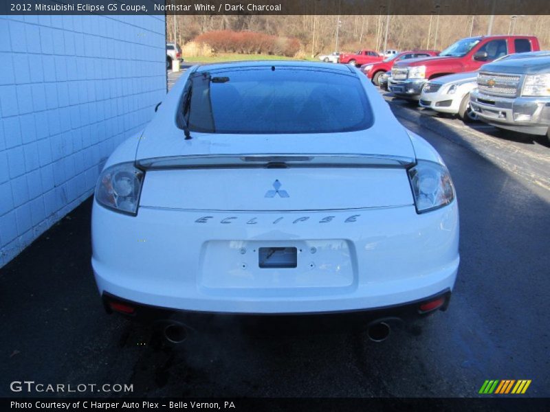Northstar White / Dark Charcoal 2012 Mitsubishi Eclipse GS Coupe