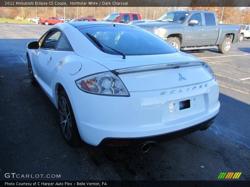 Northstar White / Dark Charcoal 2012 Mitsubishi Eclipse GS Coupe