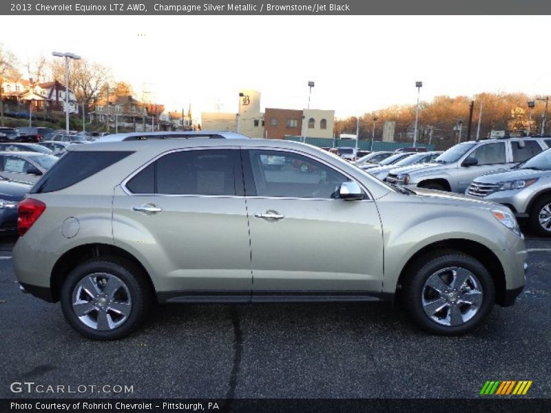  2013 Equinox LTZ AWD Champagne Silver Metallic