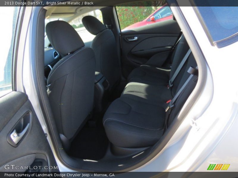 Bright Silver Metallic / Black 2013 Dodge Dart SXT