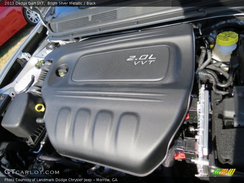 Bright Silver Metallic / Black 2013 Dodge Dart SXT