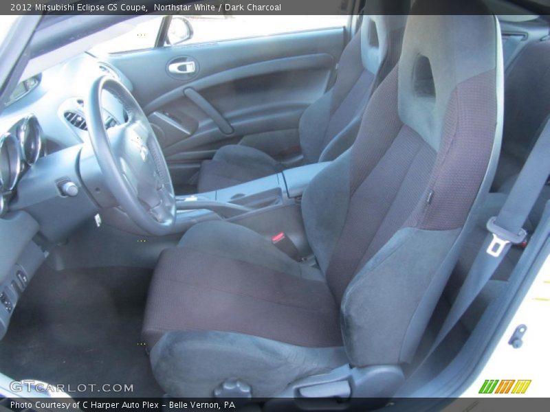 Northstar White / Dark Charcoal 2012 Mitsubishi Eclipse GS Coupe