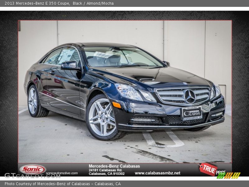 Black / Almond/Mocha 2013 Mercedes-Benz E 350 Coupe