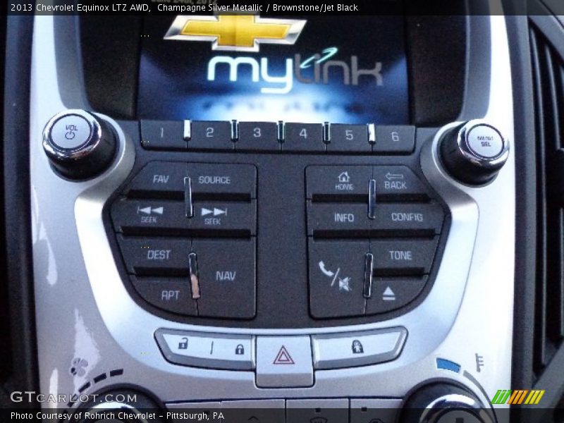 Controls of 2013 Equinox LTZ AWD