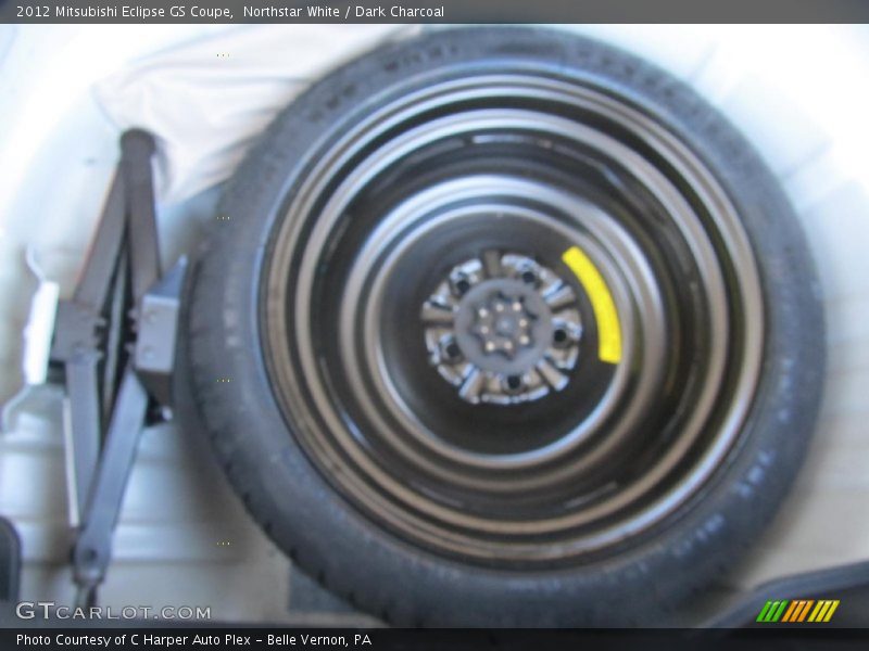 Northstar White / Dark Charcoal 2012 Mitsubishi Eclipse GS Coupe