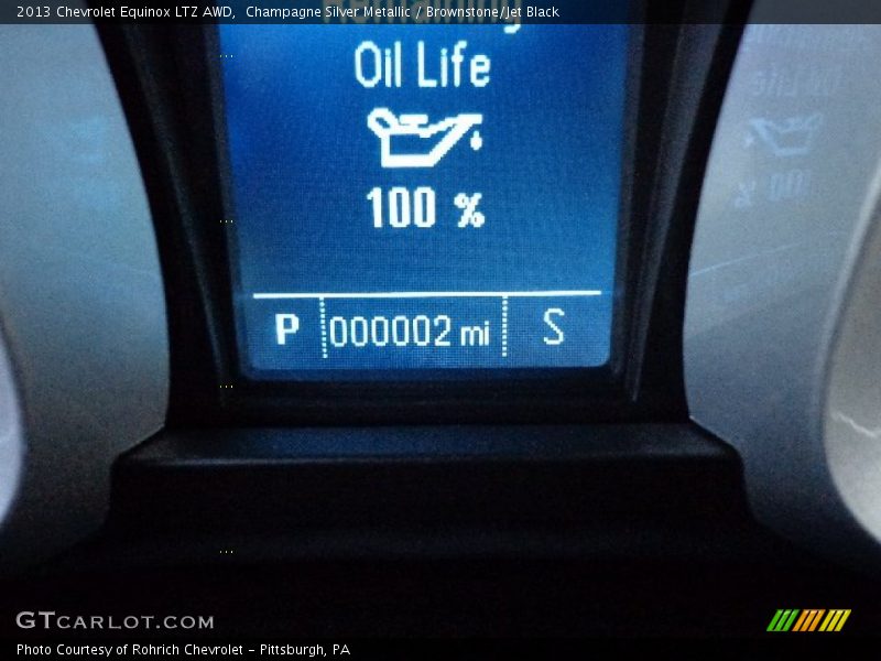 Champagne Silver Metallic / Brownstone/Jet Black 2013 Chevrolet Equinox LTZ AWD