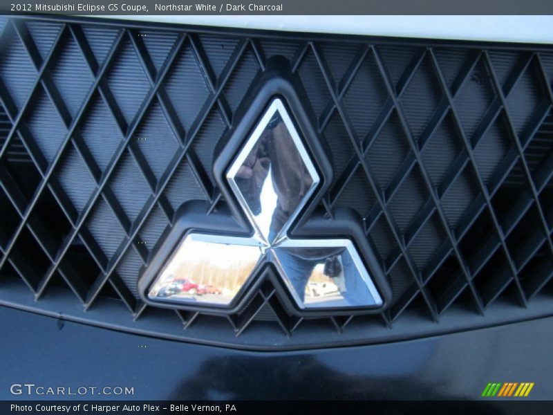 Northstar White / Dark Charcoal 2012 Mitsubishi Eclipse GS Coupe