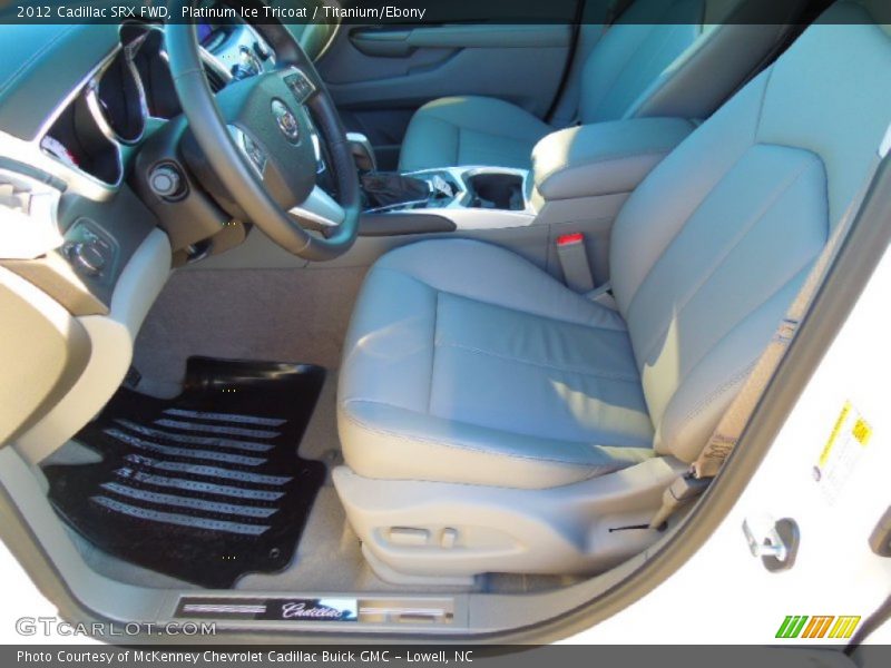 Platinum Ice Tricoat / Titanium/Ebony 2012 Cadillac SRX FWD