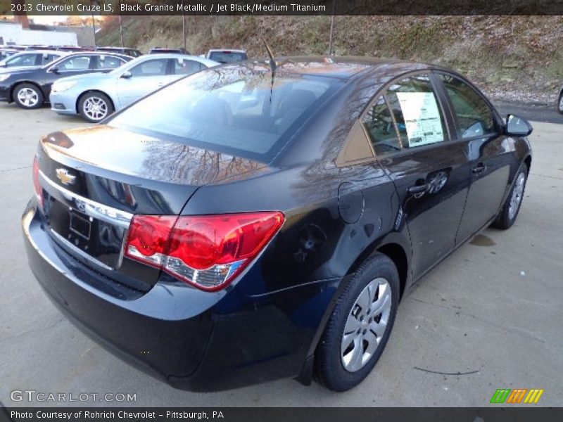 Black Granite Metallic / Jet Black/Medium Titanium 2013 Chevrolet Cruze LS