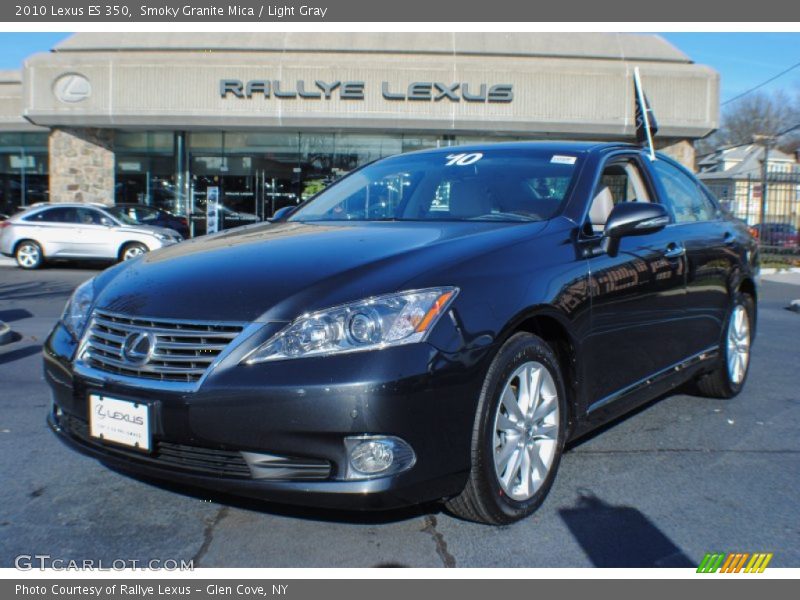 Smoky Granite Mica / Light Gray 2010 Lexus ES 350