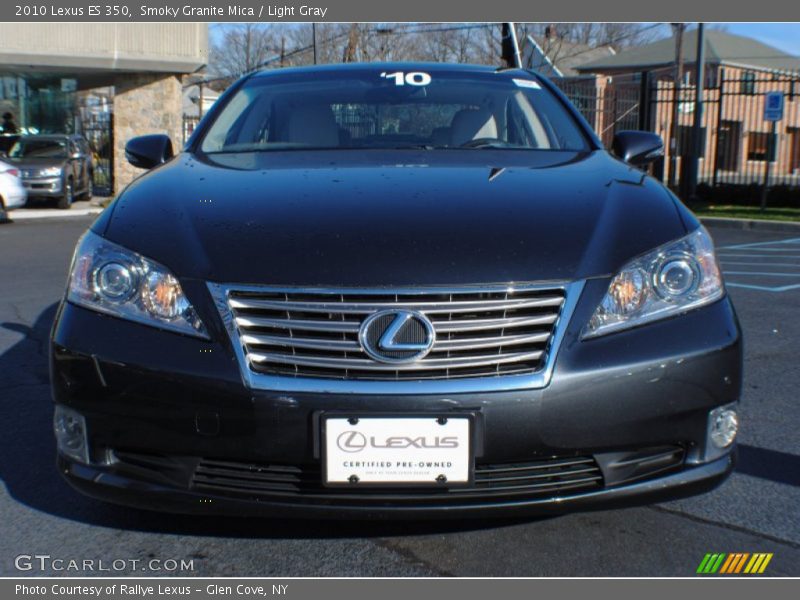 Smoky Granite Mica / Light Gray 2010 Lexus ES 350