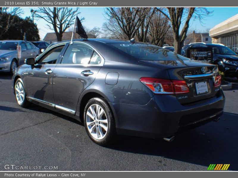 Smoky Granite Mica / Light Gray 2010 Lexus ES 350