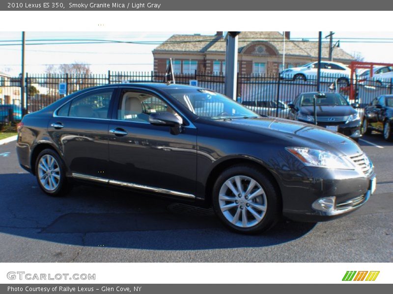 Smoky Granite Mica / Light Gray 2010 Lexus ES 350