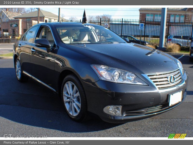 Smoky Granite Mica / Light Gray 2010 Lexus ES 350