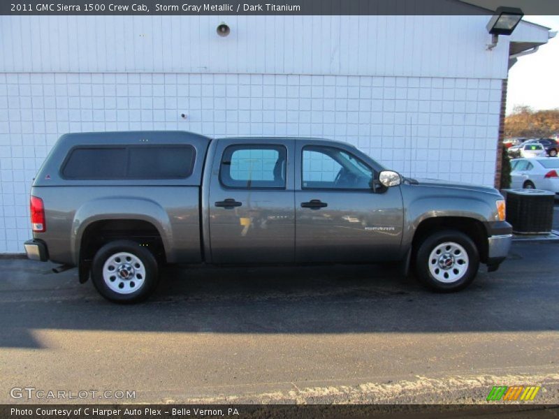 2011 Sierra 1500 Crew Cab Storm Gray Metallic