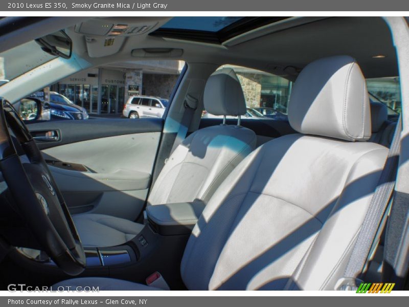 Smoky Granite Mica / Light Gray 2010 Lexus ES 350