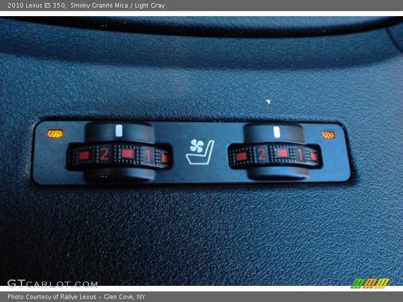 Smoky Granite Mica / Light Gray 2010 Lexus ES 350