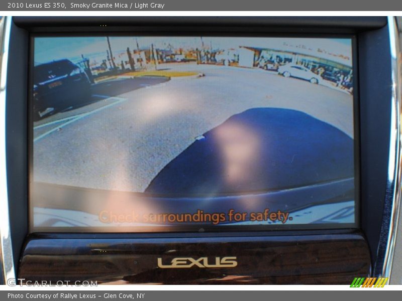Smoky Granite Mica / Light Gray 2010 Lexus ES 350