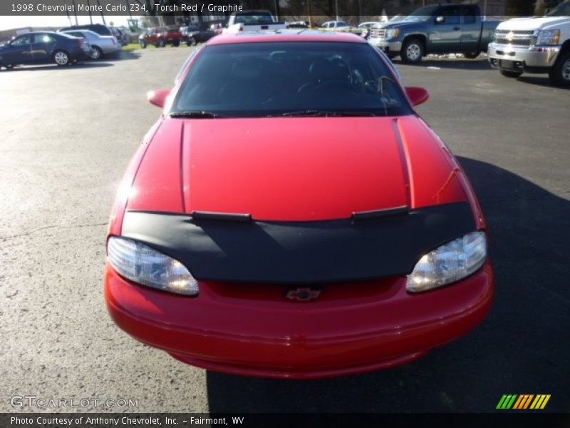 Torch Red / Graphite 1998 Chevrolet Monte Carlo Z34