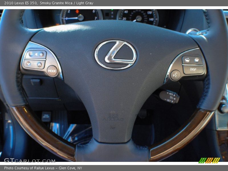 Smoky Granite Mica / Light Gray 2010 Lexus ES 350