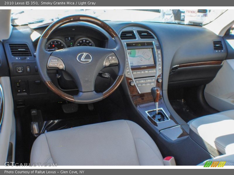 Smoky Granite Mica / Light Gray 2010 Lexus ES 350