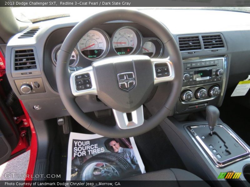 Redline 3-Coat Pearl / Dark Slate Gray 2013 Dodge Challenger SXT