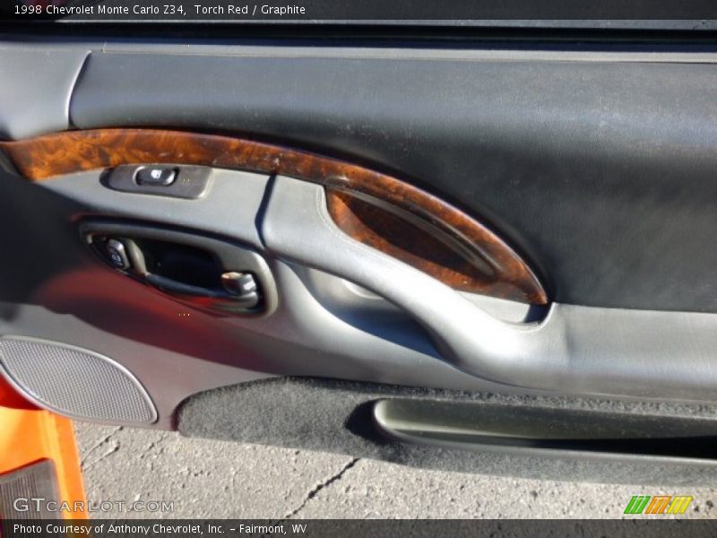 Torch Red / Graphite 1998 Chevrolet Monte Carlo Z34