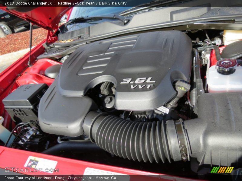 Redline 3-Coat Pearl / Dark Slate Gray 2013 Dodge Challenger SXT