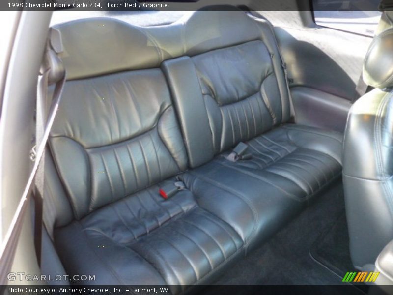 Rear Seat of 1998 Monte Carlo Z34