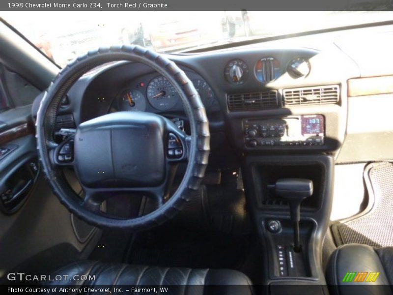 Torch Red / Graphite 1998 Chevrolet Monte Carlo Z34