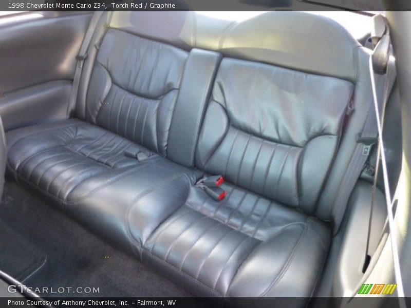 Rear Seat of 1998 Monte Carlo Z34