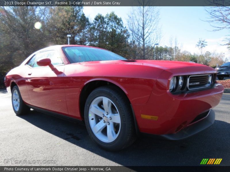 Redline 3-Coat Pearl / Dark Slate Gray 2013 Dodge Challenger SXT