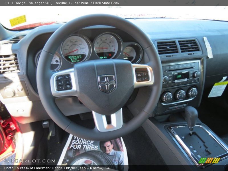 Redline 3-Coat Pearl / Dark Slate Gray 2013 Dodge Challenger SXT