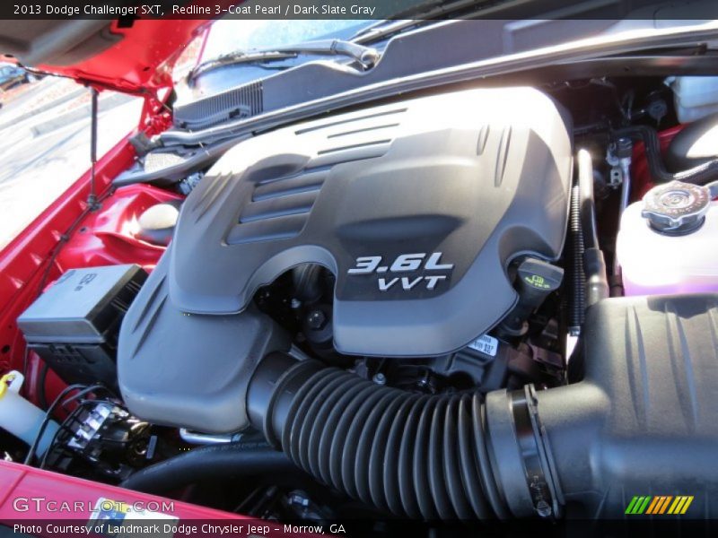 Redline 3-Coat Pearl / Dark Slate Gray 2013 Dodge Challenger SXT