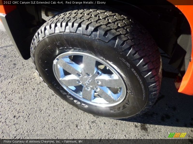  2012 Canyon SLE Extended Cab 4x4 Wheel