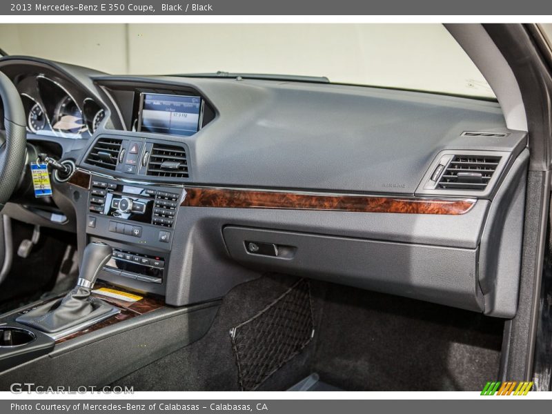 Black / Black 2013 Mercedes-Benz E 350 Coupe