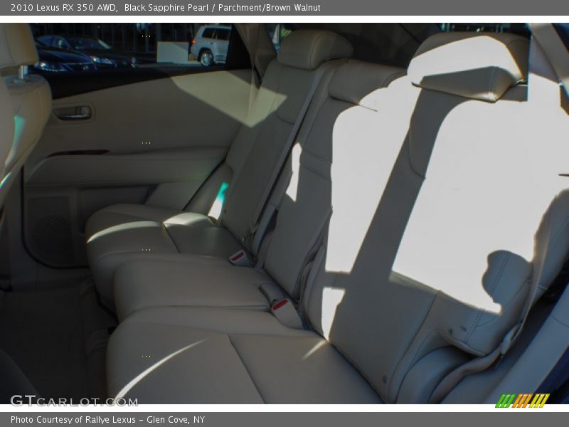 Black Sapphire Pearl / Parchment/Brown Walnut 2010 Lexus RX 350 AWD