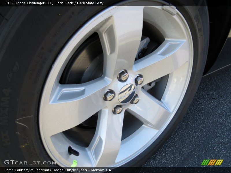 Pitch Black / Dark Slate Gray 2013 Dodge Challenger SXT
