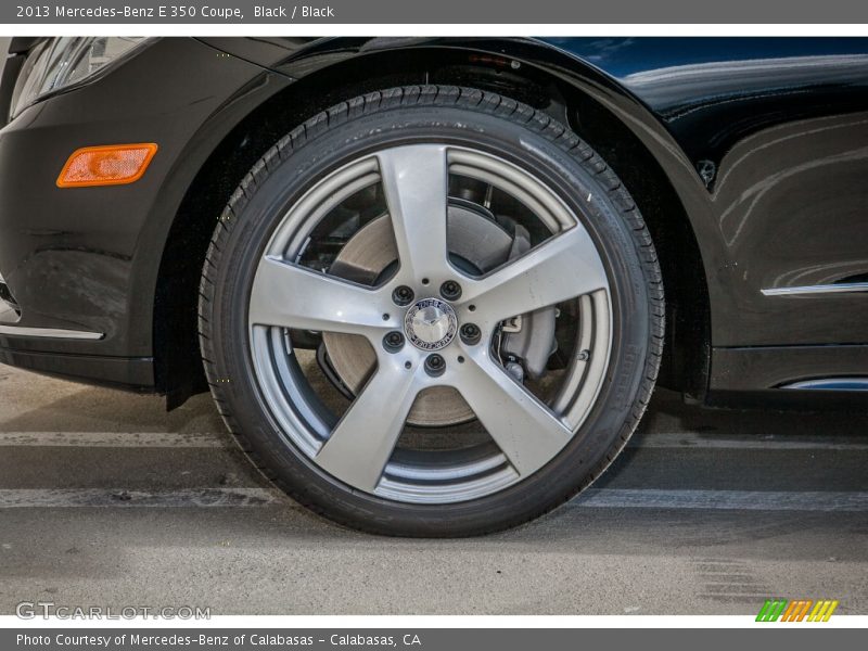Black / Black 2013 Mercedes-Benz E 350 Coupe