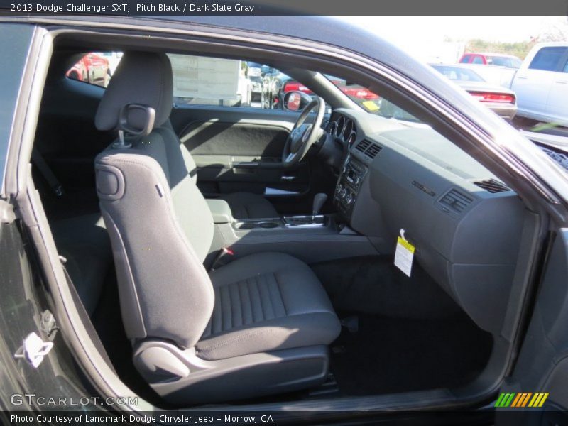 Pitch Black / Dark Slate Gray 2013 Dodge Challenger SXT