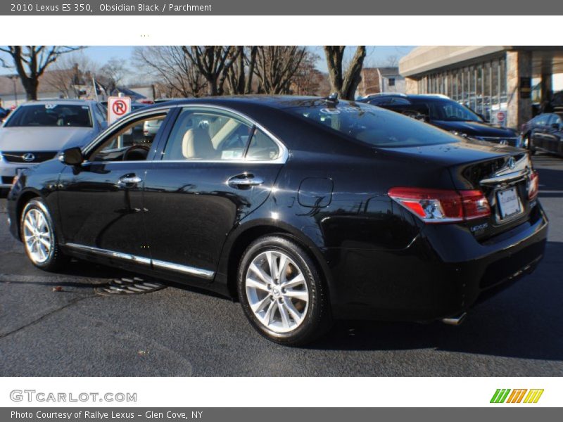 Obsidian Black / Parchment 2010 Lexus ES 350