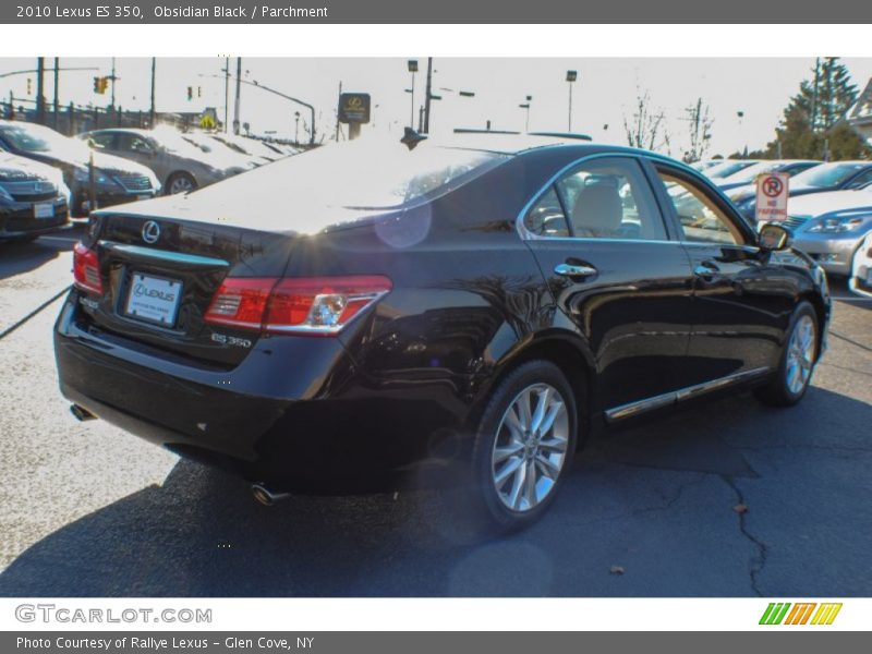 Obsidian Black / Parchment 2010 Lexus ES 350
