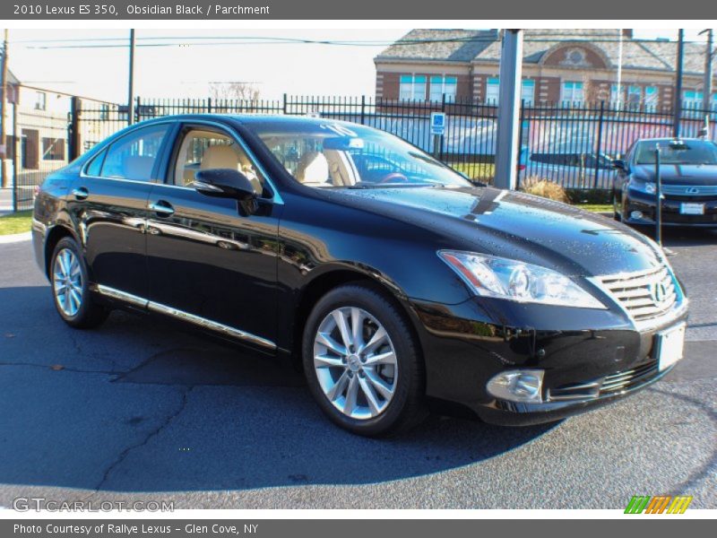 Obsidian Black / Parchment 2010 Lexus ES 350