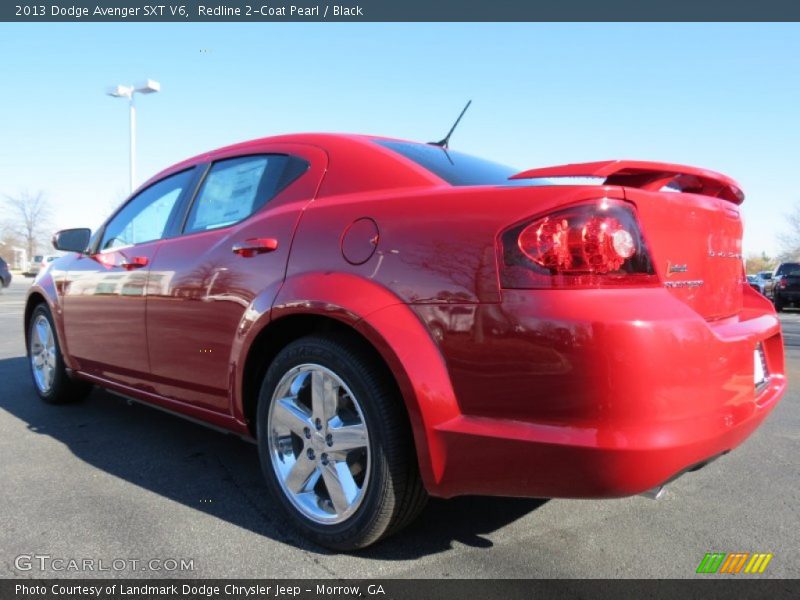 Redline 2-Coat Pearl / Black 2013 Dodge Avenger SXT V6